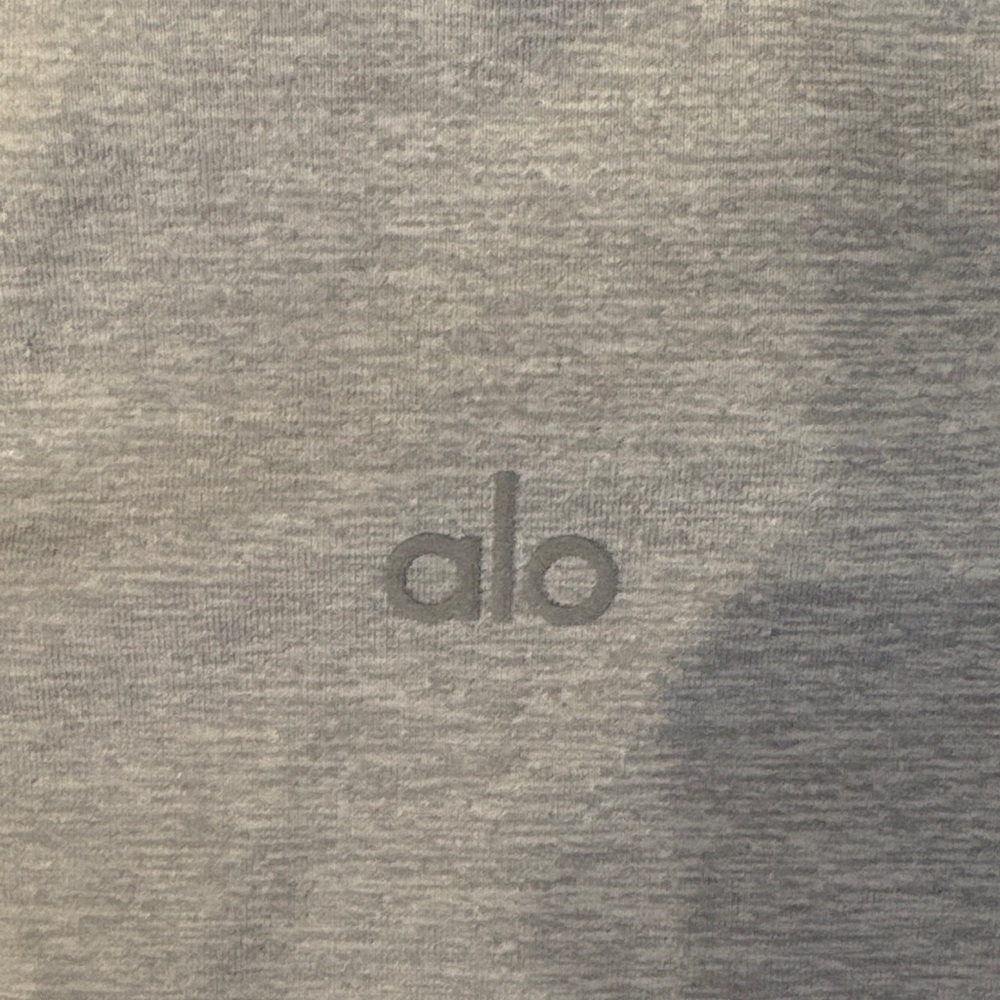 ALO Yoga Heather Gray Bodysuit - Picture 3 of 5